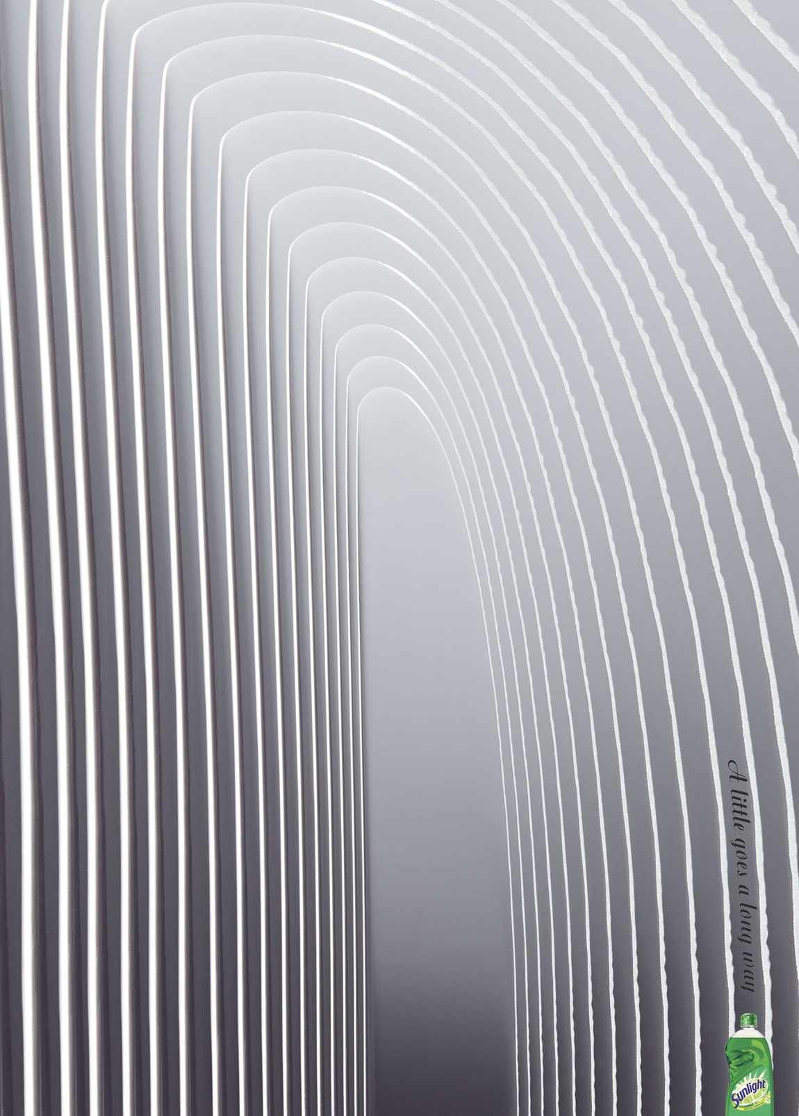 尚略上海廣告設(shè)計公司分享Sunlight 廚具清洗劑平面廣告創(chuàng)意設(shè)計3-刀具篇