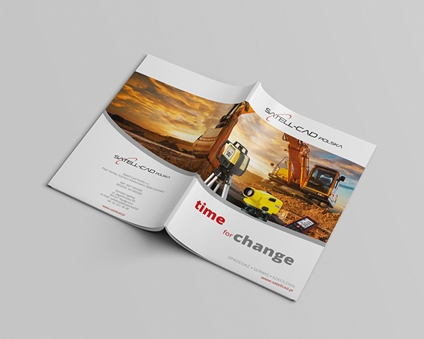 上海畫冊設計公司推薦Satell-Cad Polska 礦產設備畫冊設計欣賞2－畫冊封面設計