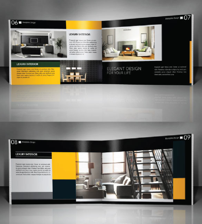 上海畫冊設計公司分享室內(nèi)設計公司宣傳冊設計案例3