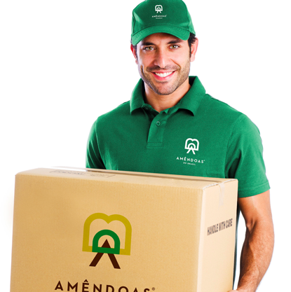 上海品牌策劃設計公司分享Amêndoas 農產品品牌形象設計－送貨員工形象設計