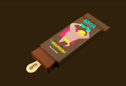 上海包裝設計公司國外包裝設計欣賞Lovita 冰淇淋冰棍包裝設計