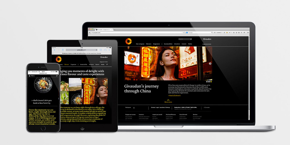Givaudan香精香水香料企業品牌設計7－網站策劃設計