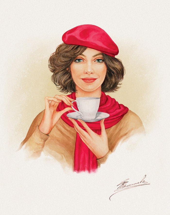 尚略上海包裝設計公司國外包裝設計分享：Mon Cafe 咖啡糖包裝設計4-包裝插畫設計