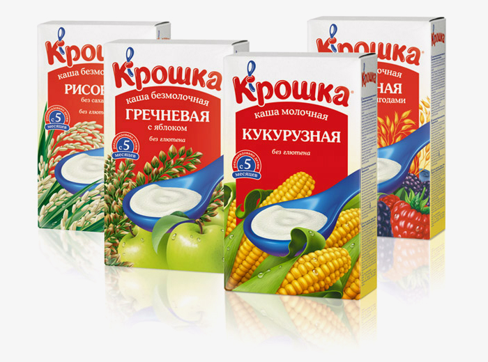 kpowka嬰兒食品包裝設計