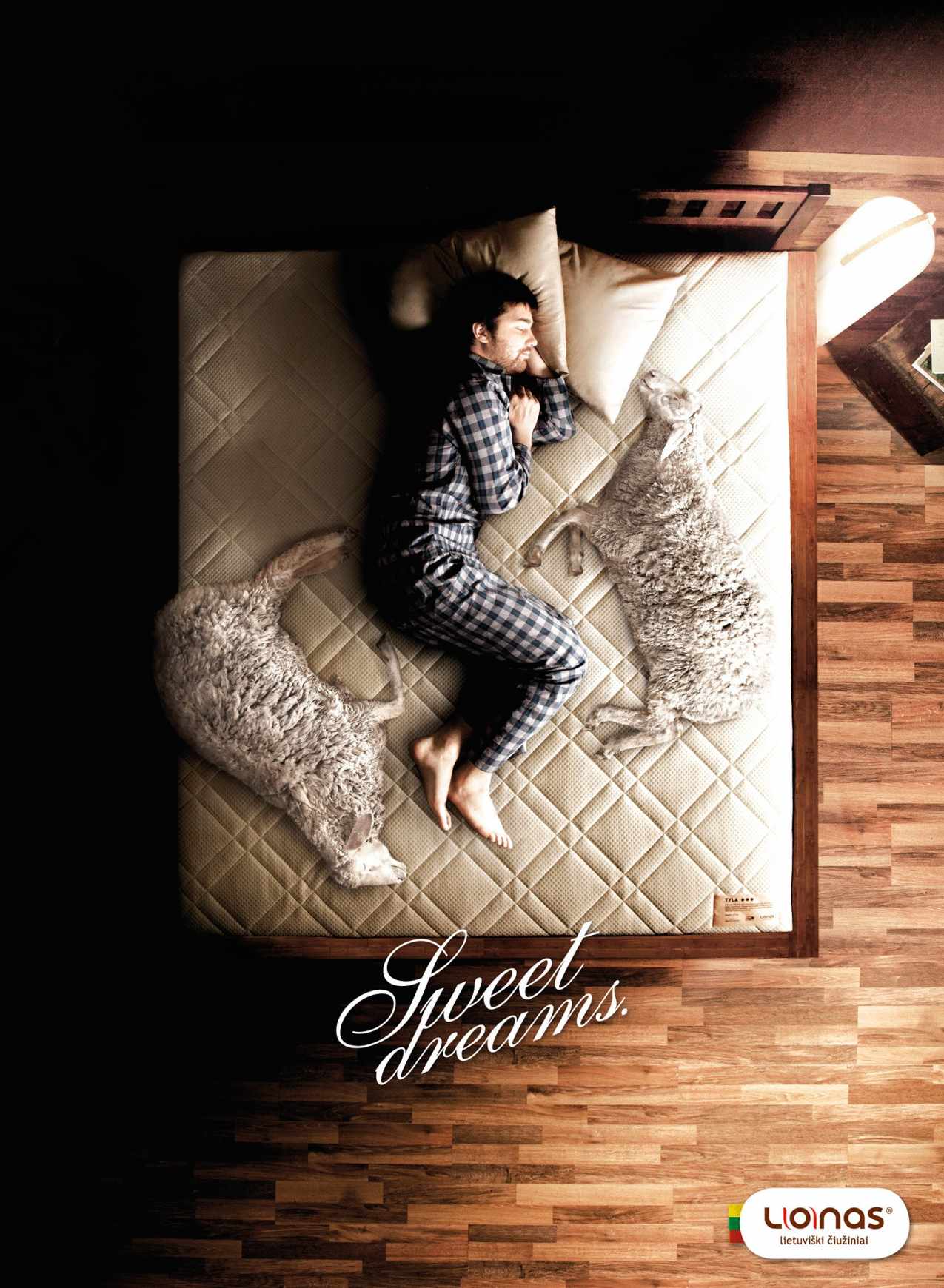 Lonas 床墊平面廣告創(chuàng)意1-男人篇