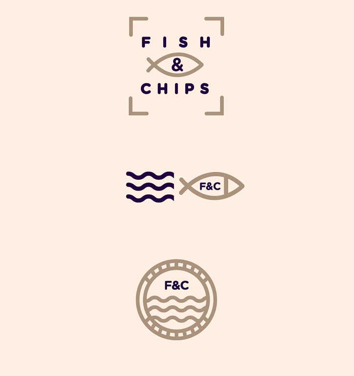 上海品牌策劃設計公司設計分享：Fish & Chips 水產魚品牌形象設計2