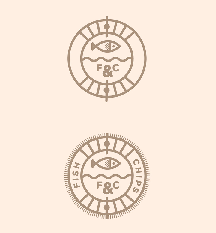 上海品牌策劃設計公司設計分享：Fish & Chips 水產魚品牌形象設計4