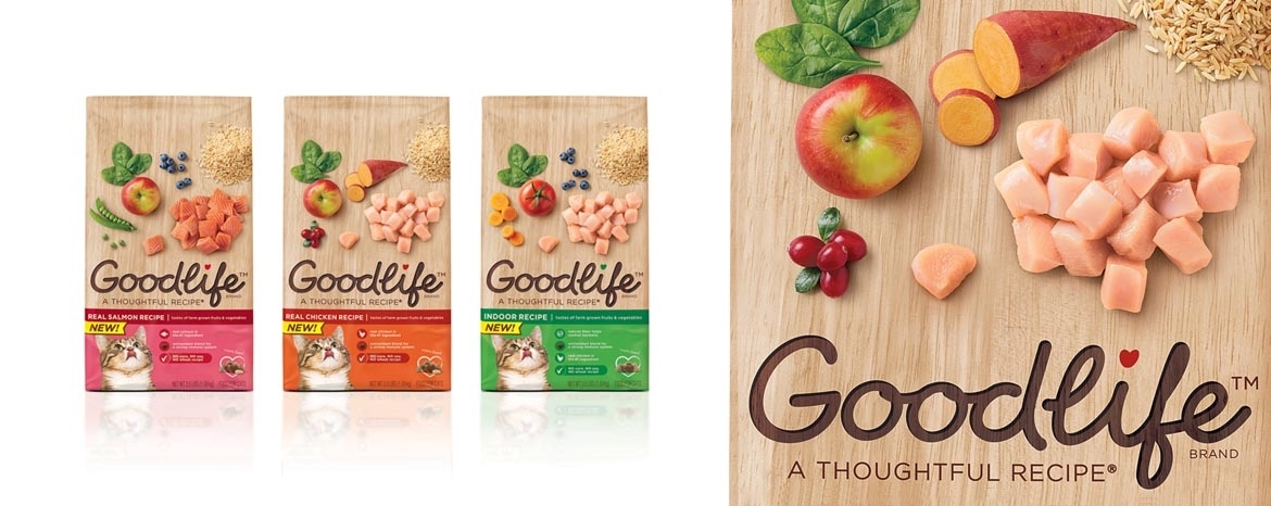 Goodlife 攝影圖片版貓糧包裝設計-上海包裝設計公司國外包裝設計欣賞1