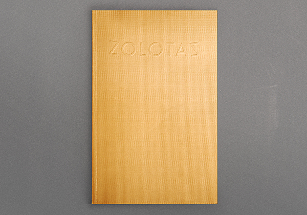 Zolotas 品牌黃金珠寶畫冊設計欣賞1-畫冊封面設計