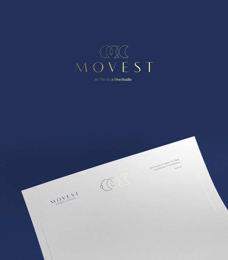 Movest 珠寶首飾標志設計品牌形象設計-上海品牌策劃設計公司設計佳作1