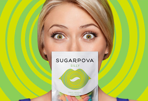 Sugarpova 薩拉波娃糖果店品牌形象設計3-包裝設計2-上海品牌策劃設計公司分享
