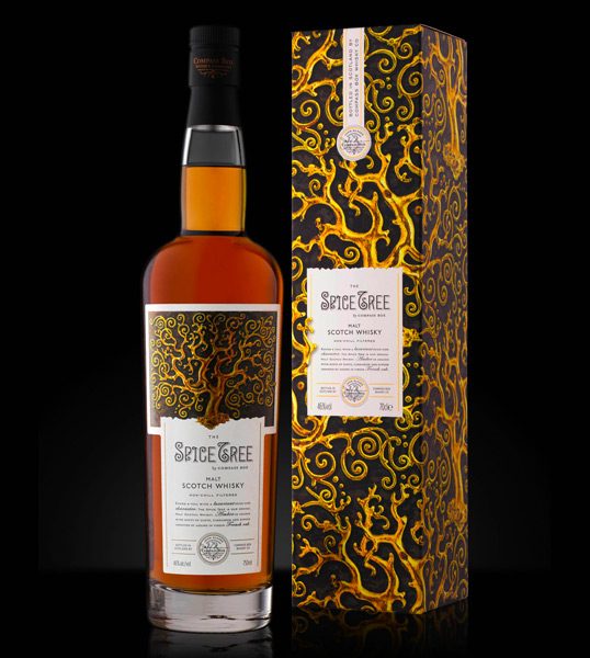 Spice Tree蘇格蘭威士忌包裝設計-上海包裝設計公司國外酒包裝設計欣賞1
