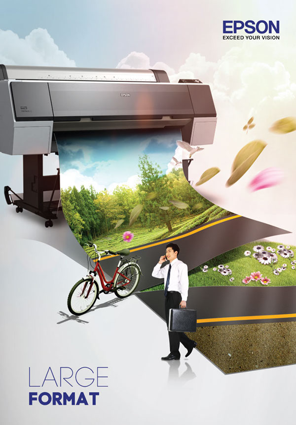 上海宣傳畫冊設(shè)計公司分享Epson 愛普生打印機產(chǎn)品宣傳畫冊設(shè)計6