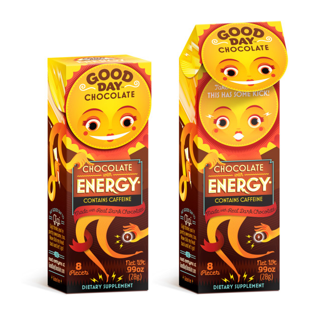 上海包裝設計公司國外包裝設計欣賞Good Day 巧克力手繪包裝設計2