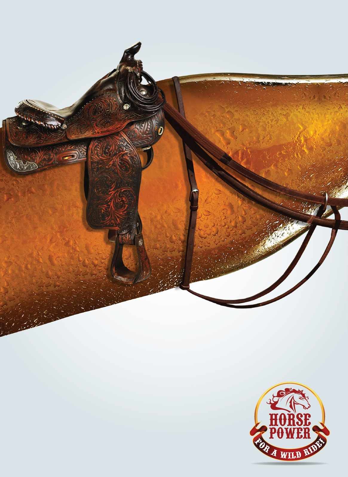 Horse Power 啤酒平面廣告創意設計-上海廣告設計公司國外廣告欣賞2