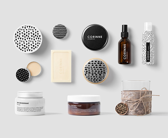 Corinne 黑白護(hù)膚化妝品包裝設(shè)計(jì)-上海包裝設(shè)計(jì)公司國(guó)外包裝設(shè)計(jì)欣賞7