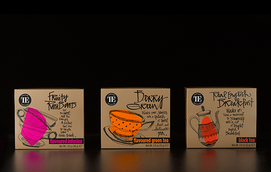尚略上海包裝設計公司分享Teahouse瓦能紙茶葉包裝設計2
