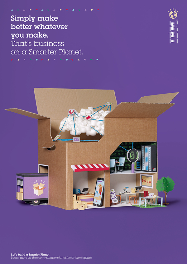 IBM 改善商業(yè)平面創(chuàng)意廣告海報設(shè)計商業(yè)空間篇-上海廣告設(shè)計公司國外廣告欣賞5