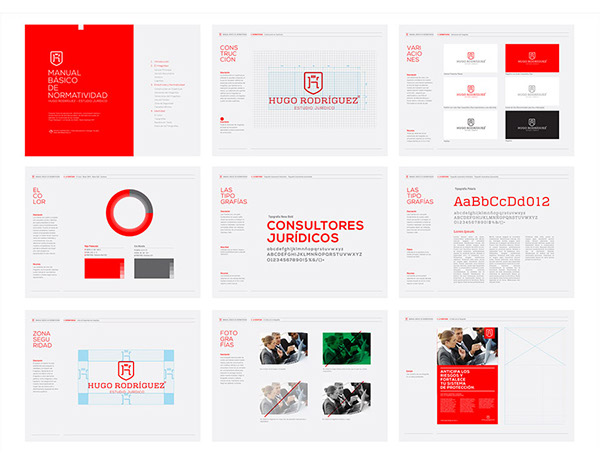 上海品牌策劃設(shè)計(jì)公司分享：Hugo律師事務(wù)所標(biāo)志設(shè)計(jì)品牌形象設(shè)計(jì)13