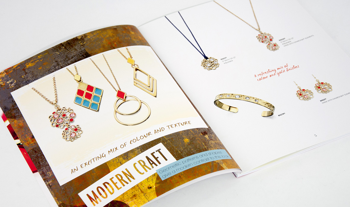 上海畫冊設(shè)計(jì)公司分享：Fiorelli 黃金珠寶首飾宣傳畫冊設(shè)計(jì)4