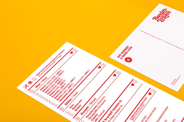 Burger&Love 漢堡快餐餐廳品牌形象設(shè)計(jì)19-VI設(shè)計(jì)