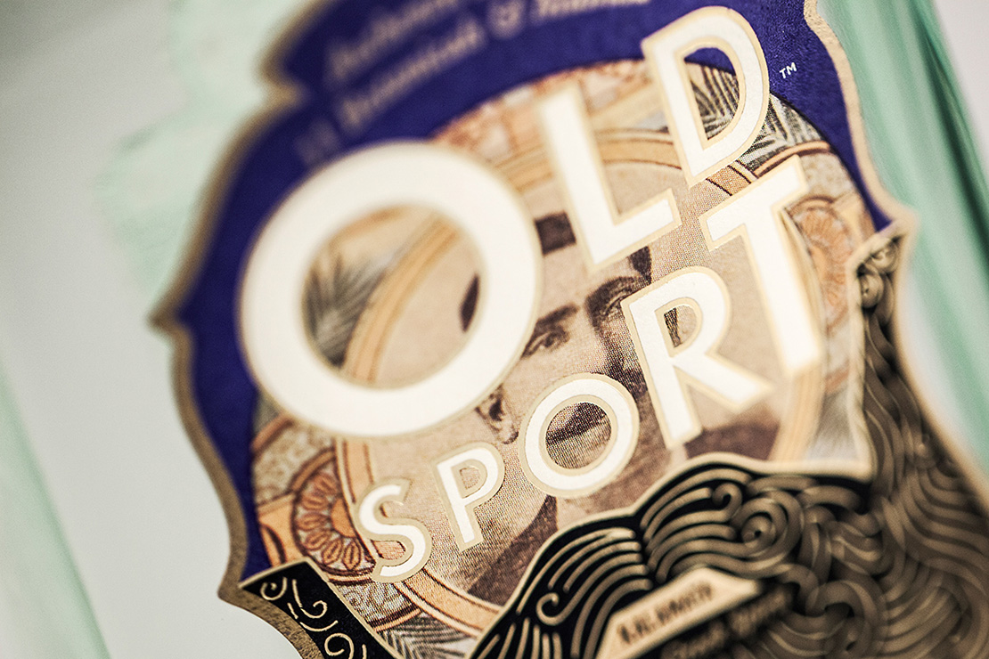 尚略上海包裝設計公司分享：Old Sport 松子酒大胡子包裝設計1