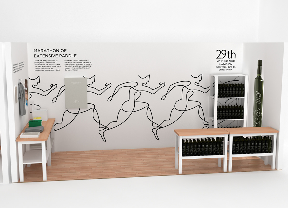 上海包裝設計公司分享第29屆雅典馬拉松紀念版特級初榨橄欖油包裝設計平面設計8