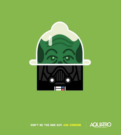 Aquatro安全套廣告創意設計2-上海廣告設計公司