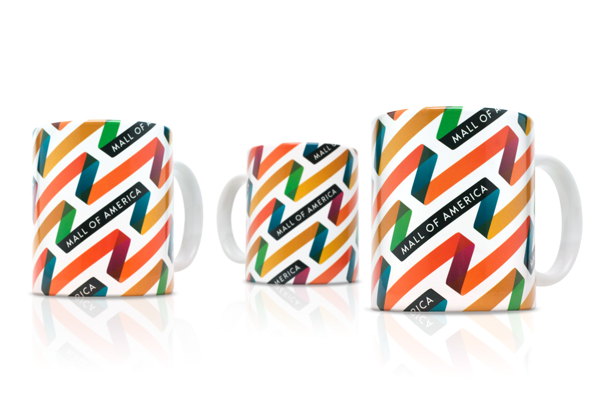 美國購物中心標志設計品牌VI形象設計6-禮品包裝設計-上海品牌策劃設計公司