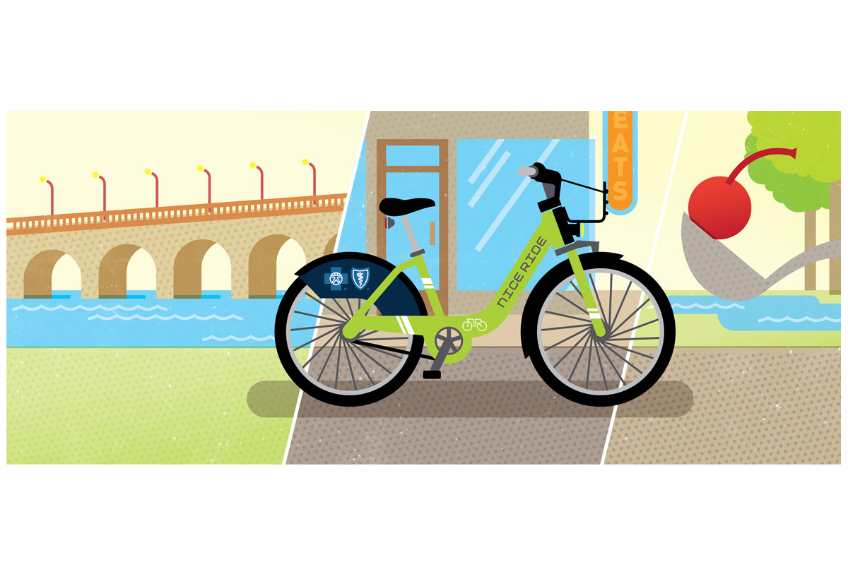 明尼蘇達城市自行車運動品牌形象設計4