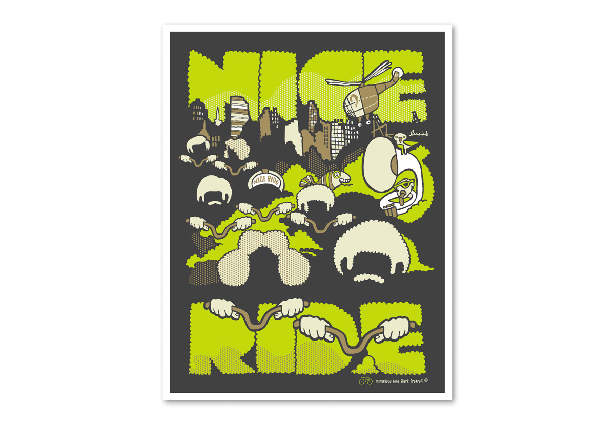 明尼蘇達城市自行車運動品牌形象設計5