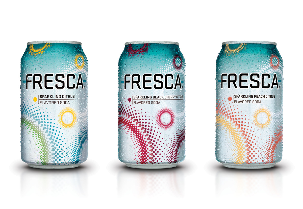 FRESCA 碳酸飲料包裝設計-上海包裝設計公司分享1