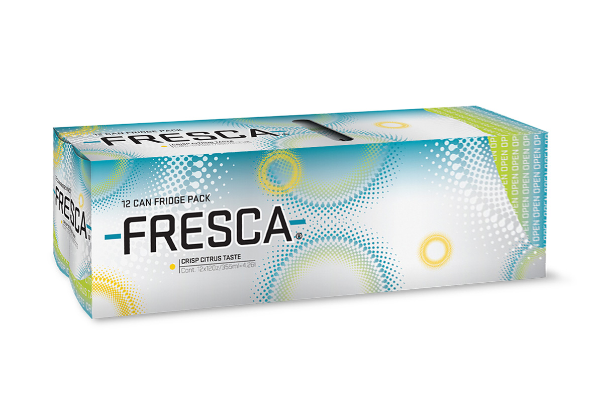 FRESCA 碳酸飲料包裝設計-上海包裝設計公司分享5