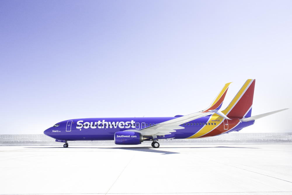 Southwest 美國西南航空公司品牌形象設計VI設計