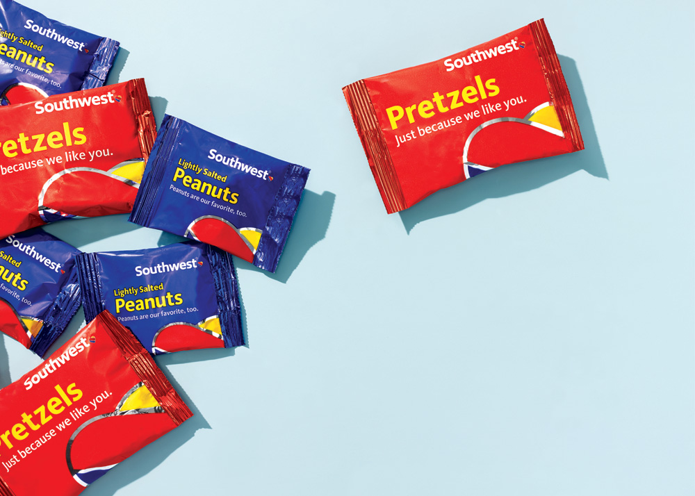 Southwest 美國西南航空公司品牌形象設計VI設計