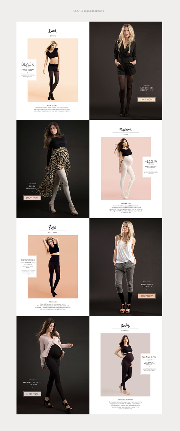 上海畫冊設計公司分享：BLANQI 時尚服飾品牌畫冊設計8