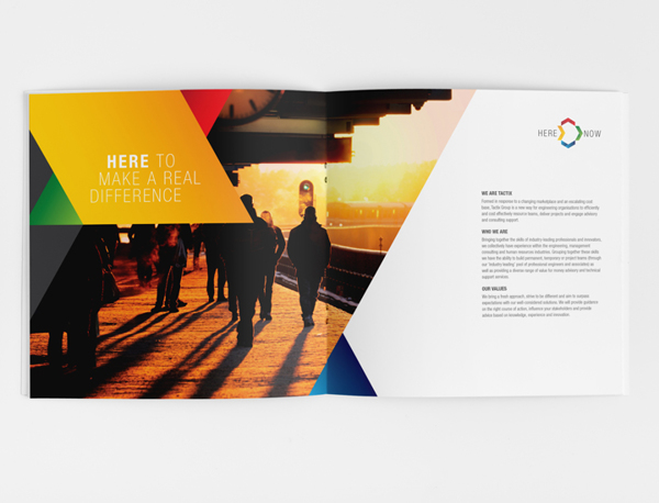 上海宣傳冊設計公司分享Tactix 軌道服務公司宣傳冊設計3