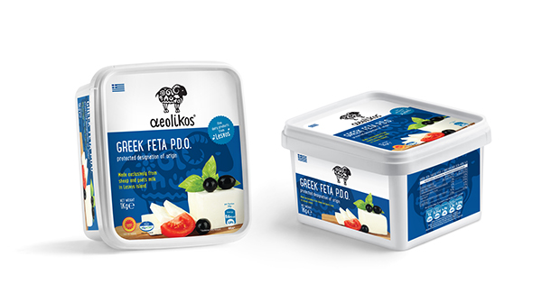 Aeolikos希臘羊乳酪乳制品產品包裝設計6
