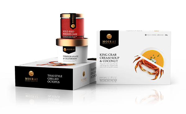 尚略上海包裝設(shè)計(jì)公司分享MOIRAI 海鮮水產(chǎn)產(chǎn)品包裝設(shè)計(jì)