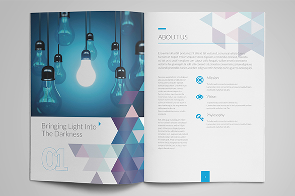 上海畫冊設計公司尚略分享：BANYU三角形元素畫冊設計版式3