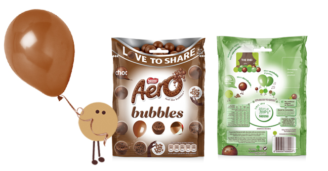 Aero 巧克力休閑食品包裝設(shè)計(jì)-上海包裝設(shè)計(jì)公司分享2