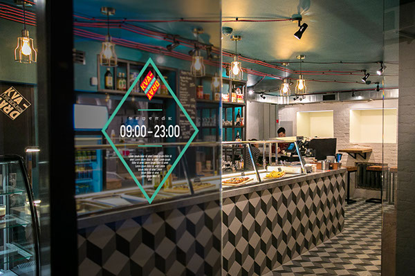 Kvadrat 羅馬披薩連鎖餐廳品牌形象設計si設計上海品牌策劃設計公司6