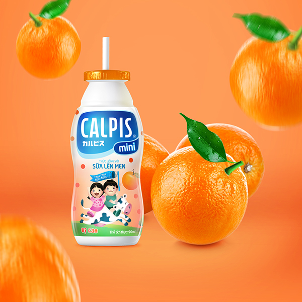 上海尚略包裝設計公司設計欣賞：Calpis 兒童酸奶牛奶包裝設計3