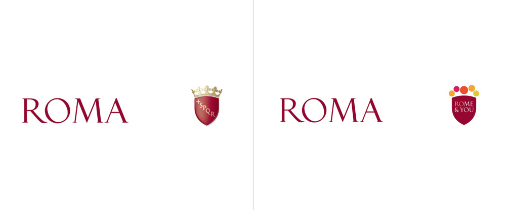 Rome羅馬旅游城市品牌形象與標志優化設計3