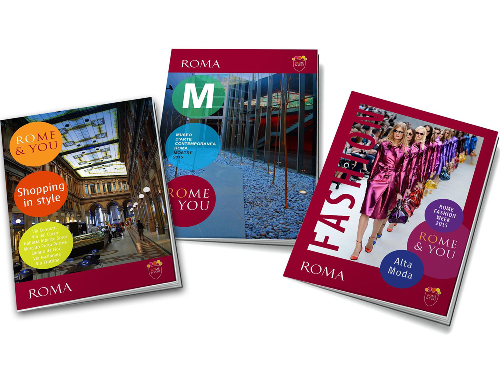 Rome羅馬旅游城市品牌形象與標志優化設計9-宣傳冊設計