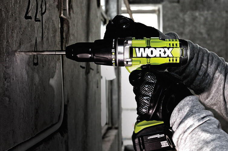 WORX 專業(yè)電轉(zhuǎn)電動工具品牌形象策劃設(shè)計(jì)2