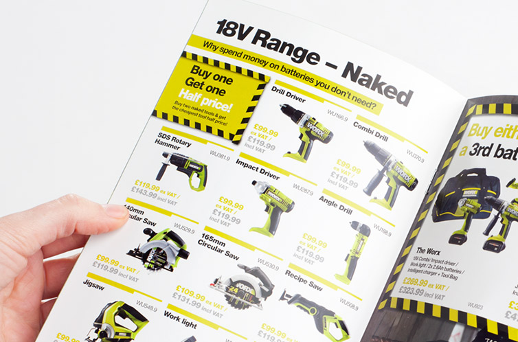 WORX 專業(yè)電轉(zhuǎn)電動工具品牌形象策劃設(shè)計(jì)4-宣傳冊設(shè)計(jì)