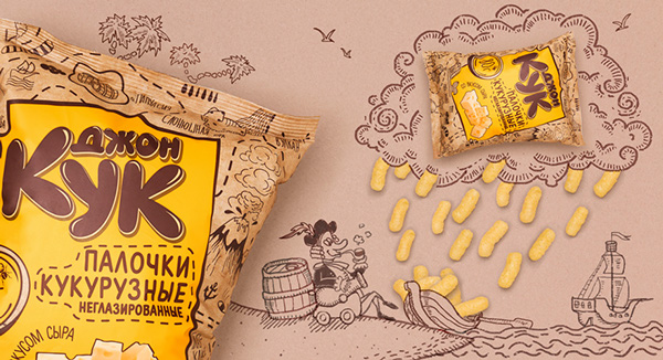 John Cook 休閑食品品牌命名標志設計包裝設計3