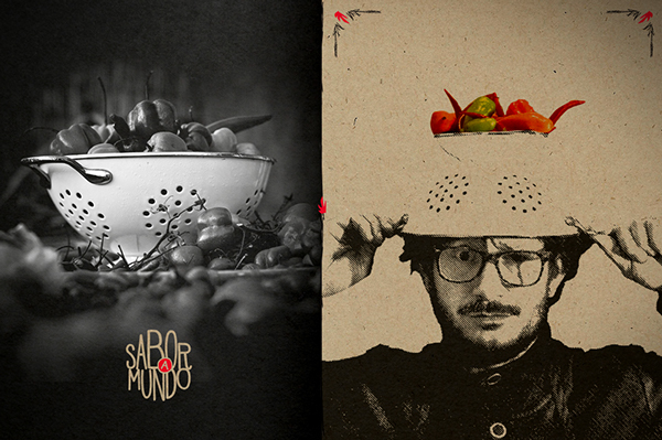 SABOR A MUNDO餐廳品牌形象設計7