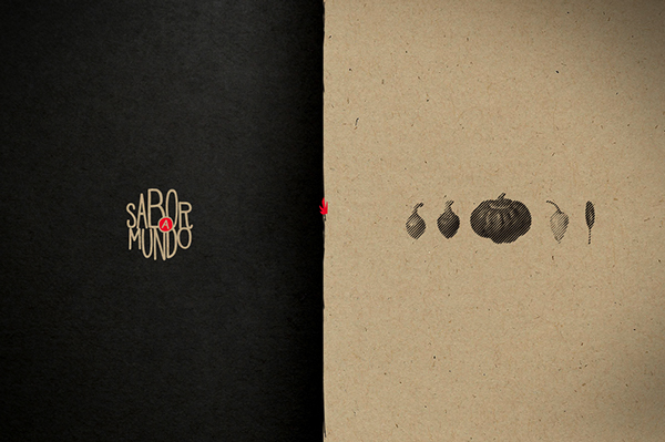 SABOR A MUNDO餐廳品牌形象設計9